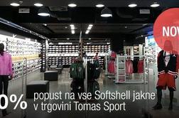 Izkoristite 40-odstotni popust na softshell jakne