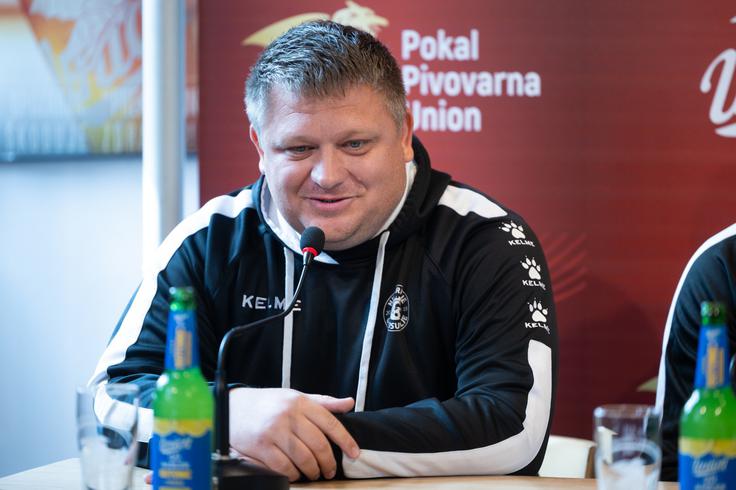 Goran Marković, trener Brinja | Foto: Tine Eržen/STA