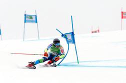 Nova poškodba v slovenskem alpskem smučanju