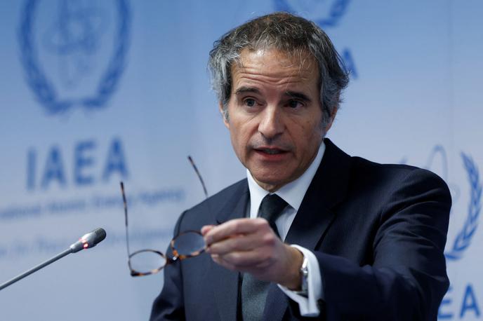rafael grossi | Generalni direktor Mednarodne agencije za jedrsko energijo (IAEA) Rafael Grossi | Foto Reuters
