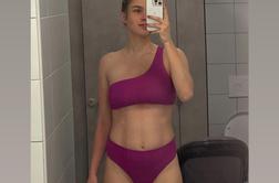 Anamaria Goltes v kopalkah presenetila s poporodno fotografijo