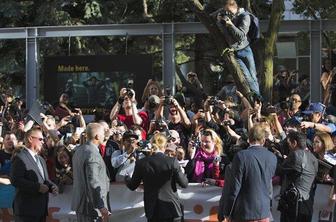 Ranjenec na snemanju Pittovega filma