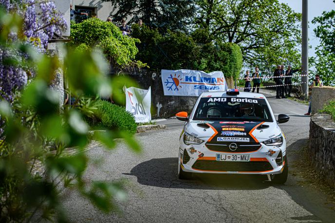 Mark Škulj reli | Dirkalniki razreda Rally4 s pogonom na sprednji par koles vse bolj postajajo steber relija v Sloveniji. Na prvi preizkušnji leta je blestel 18-letni Mark Škulj s sovoznico Pio Šumer (opel corsa rally4). | Foto Aljaž Jež