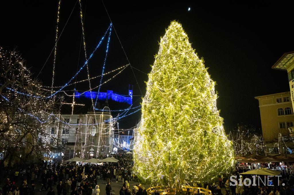 Prižig lučk Ljubljana 2025