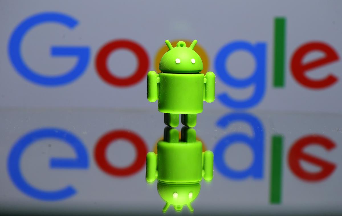 Android, Bugdroid, Google | Odločitev ameriških oblasti je Google pripeljala do prekinitve sodelovanja s Huaweiem. | Foto Reuters