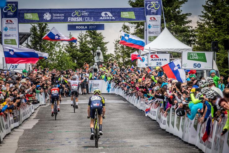 Poljak Rafal Majka je v Slovenijo prišel preverit pripravljenost. Z zmago v kraljevski etapi z vzponom na Roglo in zmago v skupni razvrstitvi je dokazal, da je pripravljen na Tour de France. | Foto: Vid Ponikvar