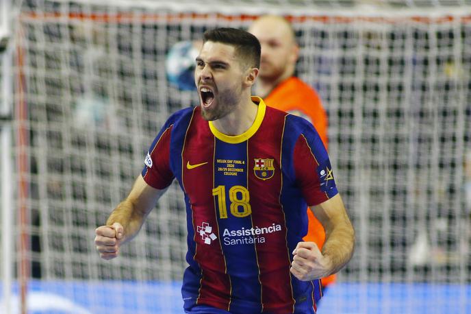Blaž Janc Barcelona | Blaž Janc je prispeval tri gole k zmagi Barcelone na derbiju kroga. | Foto Reuters
