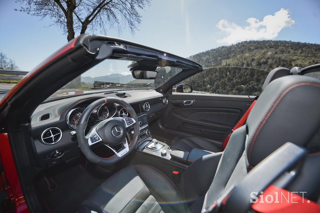 Mercedes SLC - prva vožnja prenovljenega roadsterja