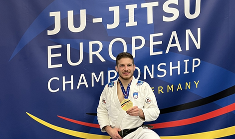 Tim Toplak evropski prvak v ju-jitsu