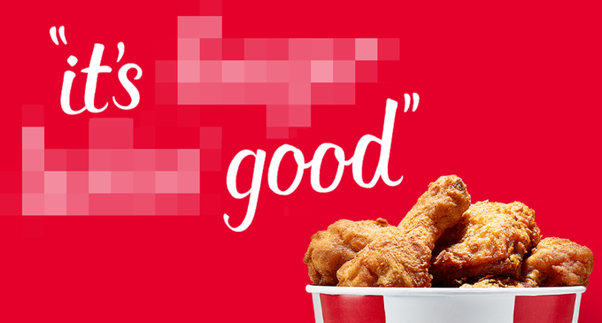 KFC slogan | Foto: KFC