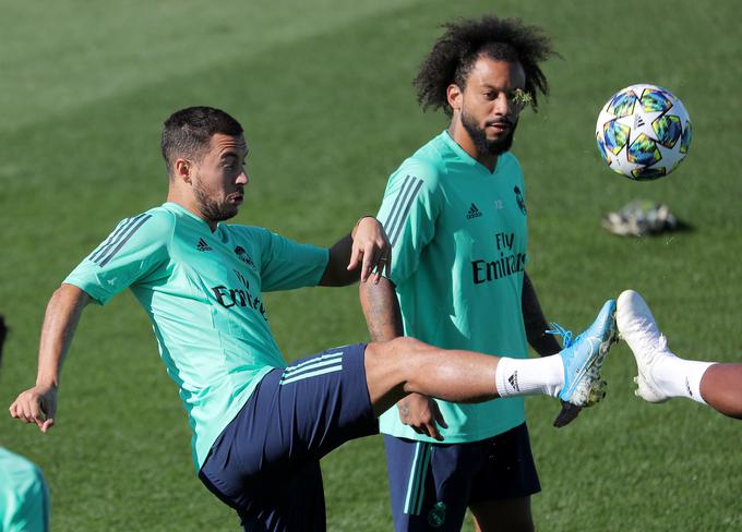 Real Madrid ne bo mogel računati na Edena Hazarda in Marcela. | Foto: Reuters