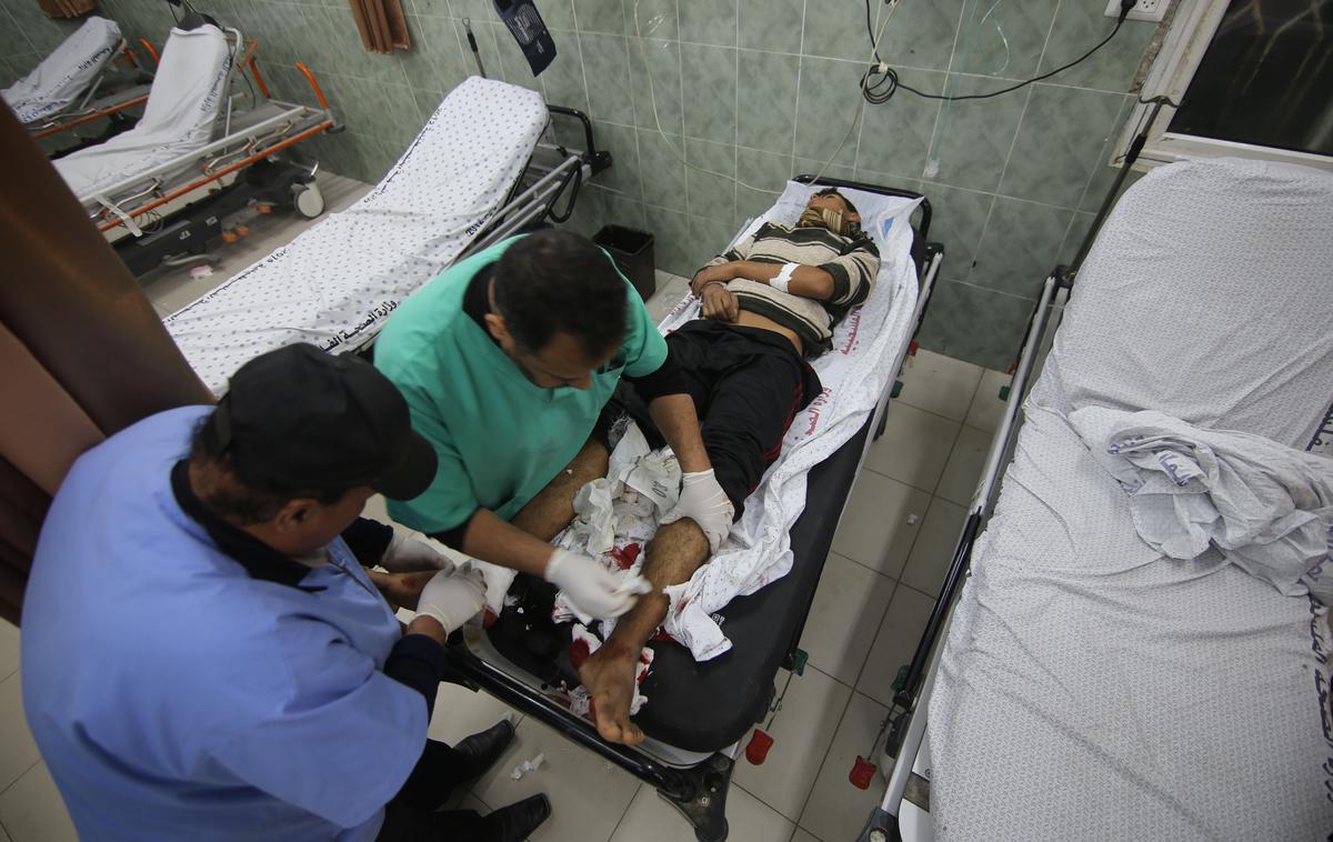 Bolnišnica Gaza | Netanjahu se je odzval tudi na poročanje medijev, da bi lahko ZDA in nekatere druge zahodne zaveznice priznale palestinsko državo brez soglasja Izraela, in dejal, da bo Izrael pod njegovim vodstvom ostro nasprotoval takšnemu enostranskemu priznanju. | Foto Guliverimage