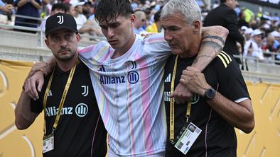 Smola: poškodba gležnja ustavila Italijana iz Juventusa