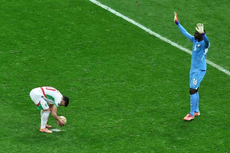 Zvezdnik Real Madrida Brahim Diaz bo še dolgo časa sanjal zapravljeno enajstmetrovko. | Foto: Guliverimage