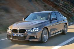 Prenovljeni BMW serije 3: osnovi model s trivaljnim motorjem iz minija