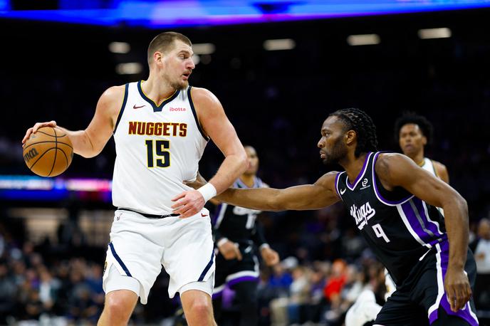 Nikole Jokić, Denver Nuggets | Nikola Jokić je blestel ob zmagi Denverja. | Foto Reuters