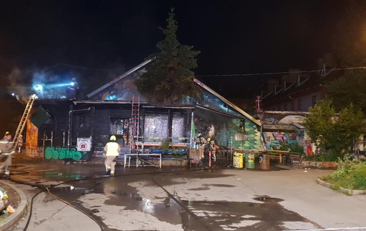 Požar | Foto Gasilska brigada Ljubljana