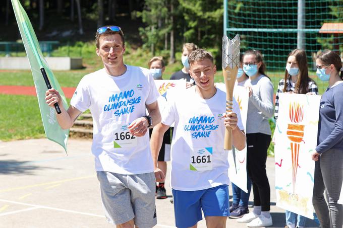 slovenska bakla | Foto: Aleš Fevžer/OKS