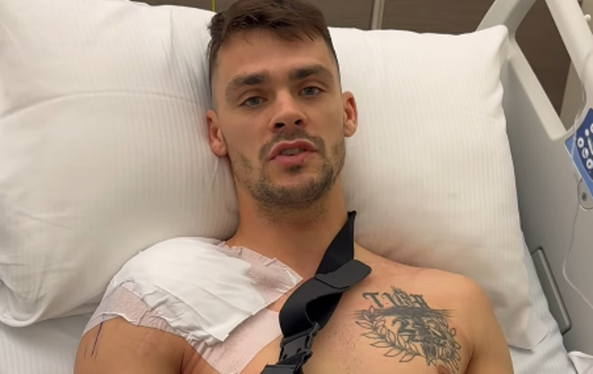 gajser rama thumb | Tim Gajser je zaradi poškodbe rame moral na operativni poseg in ga čaka več mesecev okrevanja. Sezona je zanj žal že končana.  | Foto zajem zaslona