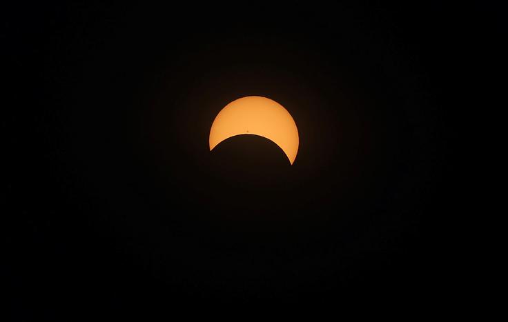 Sončev mrk | Foto: Reuters