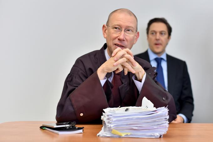 Ljubljanski odvetnik Mitja Jelenič Novak je zahteval disciplinski postopek proti odvetnici. | Foto: STA ,