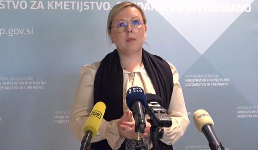 Ministrica za kmetijstvo: Znižanje DDV za osnovna živila za zdaj le pobuda