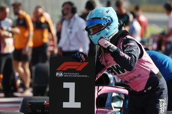 Po prvi zmagi Gasly v Monzi dosegel še prvi pole position