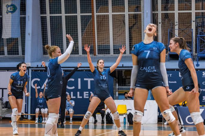 Calcit Volley | Kamničanke so nove vodilne v državnem prvenstvu. | Foto Jan Uršič