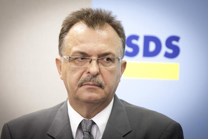 Vodja poslanske skupine SDS Jože Tanko. | Foto: Ana Kovač