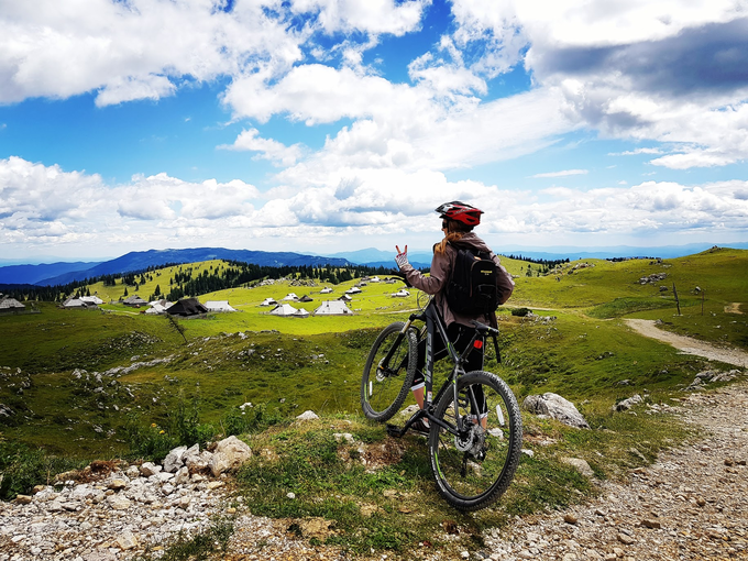 ... gorsko kolesarjenje, za kar izkoristi čas vsakič, ko ima priložnost. | Foto: Osebni arhiv