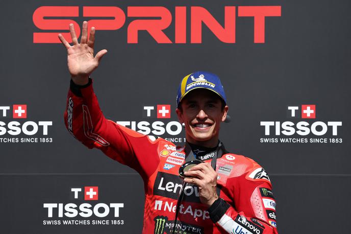 Marc Marquez, Le Mans | Marc Marquez je dobil sprint v Le Mansu. | Foto Reuters