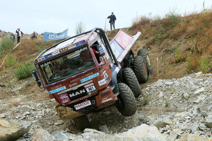 Trial tovornjaki |  Okolica Vojaškega muzeja v Pivki bo avgusta  prvič gostila evropsko serijo tekmovanj v trialu s tovornjaki, ki prav letos praznuje tridesetletnico svojega obstoja.  | Foto Europe Truck Trial