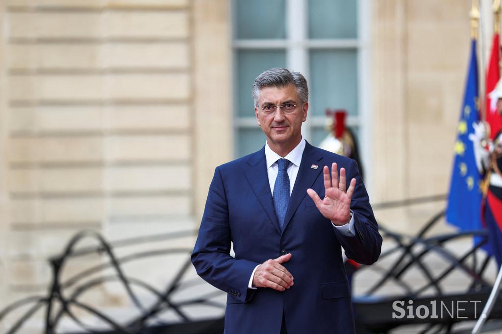 Večerja pri Macronu