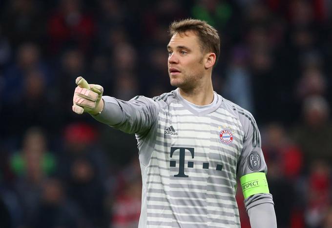 Vratar Bayerna Manuel Neuer je v štirih tekmah prejel le en gol, ubranil pa 12 strelov. | Foto: Reuters