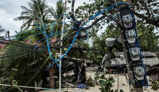 Nevihta na Tajskem prizanesla turističnim otokom