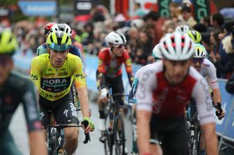 Primož Roglič rutinirano ubranil vodstvo na dirki: Sprintal sem, da bi preživel