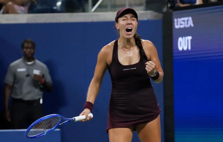 Jessica Pegula je zanesljivo napredovala v četrtfinale. | Foto: Reuters