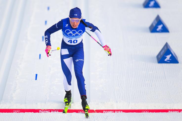 Kerttu Niskanen je za štiri desetinke zgrešila zlato. | Foto: Guliverimage/Vladimir Fedorenko