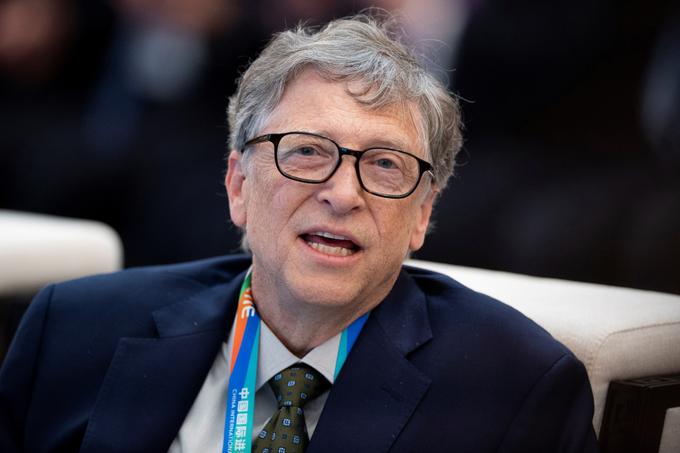 Poslovna revija Forbes vrednost premoženja Billa Gatesa ocenjuje na 97,8 milijarde ameriških dolarjev oziroma 86 milijard evrov. Bogatejši od njega je le še ustanovitelj spletnega veletrgovca Amazon Jeff Bezos. | Foto: Reuters
