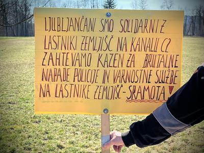 Zaslišan varnostnik lastnikov zemljišč: "Dogajanje na terenu je bilo burno."