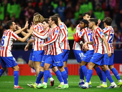 Atletico napolnil mrežo Barcelone, minimalna prednost Sociedada