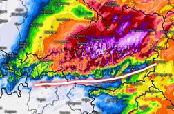 Lani avgusta je pri nas padlo 300 milimetrov dežja, v Evropi lahko pade 400 milimetrov #animacija  