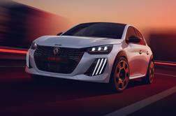 GTi se vrača, a brez bencina: Peugeot je prvič pokazal novega električnega športnika