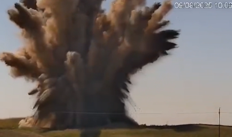 Trenutek, ko so deaktivirali 500-kilogramsko bombo #video