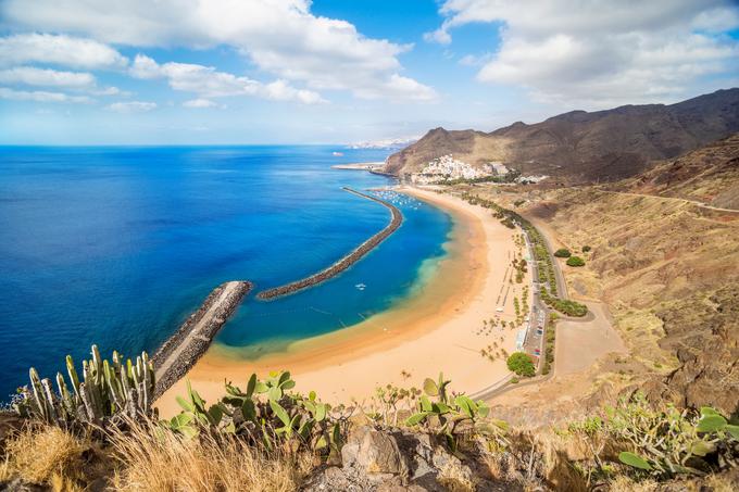 plaža Las Teresitas, Tenerife, Kanarski otoki (Španija) | Foto: Thinkstock
