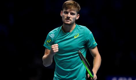 David Goffin je poskrbel za manjše presenečenje