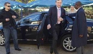 Predsednik Türk v JAR obiskal slovenske ase
