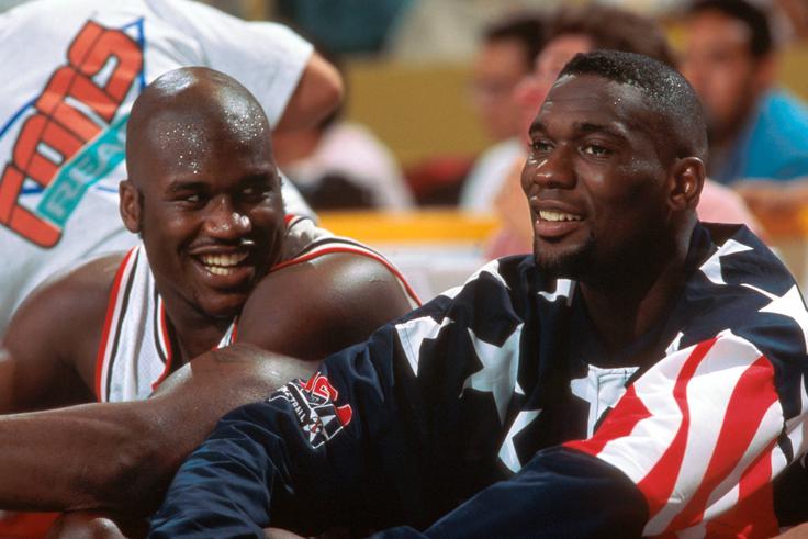 Shaquille O Neal in Shawn Kemp leta 1994. | Foto: Guliverimage