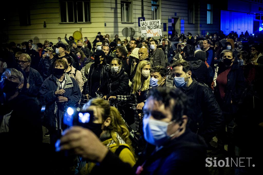 Protest Ljubljana