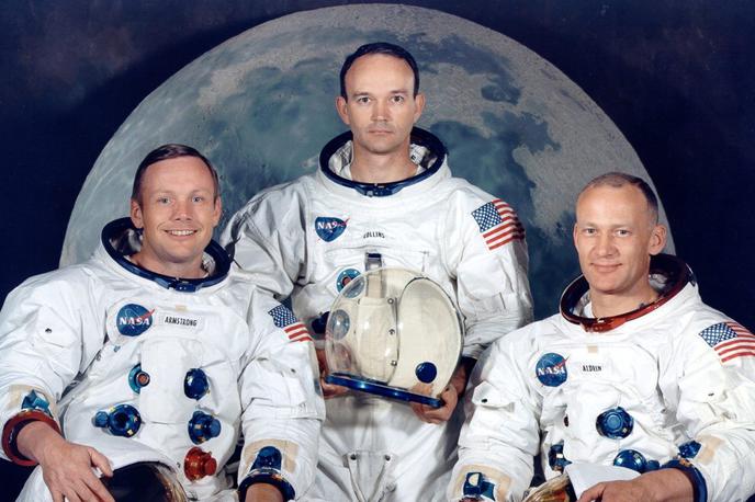 Apollo 11, pristanek na Luni, astronavt, Nasa | Od leve proti desni: Neil Armstrong, Michael Collins in Edwin "Buzz" Aldrin. To so astronavti misije Apollo 11, ki je na Luno postavila prvega človeka. Aldrin in Collins sta še vedno živa, Armstrong pa je umrl leta 2012. | Foto Reuters